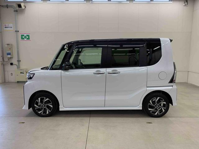 タントカスタムＸリミテッド　２ＷＤ　走行３９３キロ　ナビ　ドラレコ１０インチナビ　ドライブレコーダー　ＥＴＣ　キーフリー　プッシュボタンスタート　ＬＥＤヘッドライト　両側電動スライドドア　スマートアシスト　シートヒーター　オートライト　電動パーキングブレーキ（群馬県）の中古車