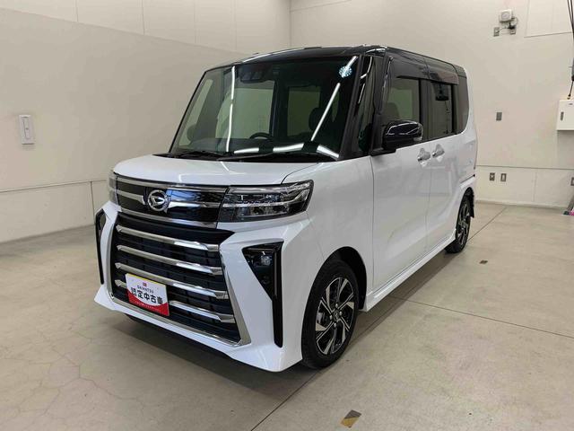 タントカスタムＸリミテッド　２ＷＤ　走行３９３キロ　ナビ　ドラレコ１０インチナビ　ドライブレコーダー　ＥＴＣ　キーフリー　プッシュボタンスタート　ＬＥＤヘッドライト　両側電動スライドドア　スマートアシスト　シートヒーター　オートライト　電動パーキングブレーキ（群馬県）の中古車