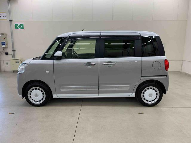 ムーヴキャンバスストライプスＧ　２ＷＤ走行３０３キロ　ディスプレイオーディオ９インチディスプレイオーディオ　電動パーキングブレーキ　オートエアコン　スマートアシスト　ＬＥＤヘッドライト　両側電動スライドドア　バックカメラ　シートヒーター　プッシュボタンスタート（群馬県）の中古車