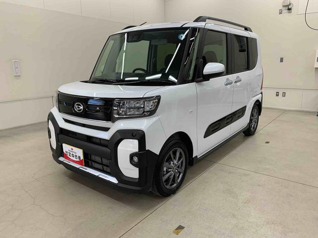 タントファンクロス　２ＷＤ　走行４２３７キロキーフリー　プッシュボタンスタート　両側電動スライドドア　スマートアシスト　バックカメラ　ＬＥＤヘッドライト　オートライト　シートヒーター　オートエアコン　電動パーキングブレーキ（群馬県）の中古車