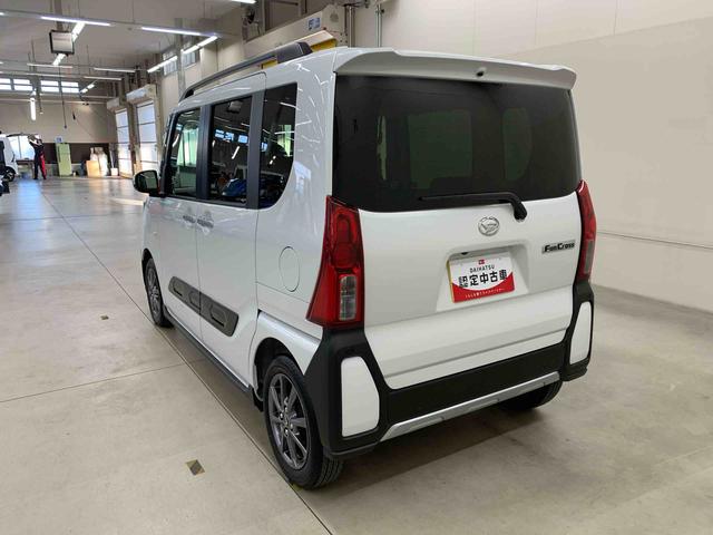 タントファンクロス　２ＷＤ　走行４２３７キロキーフリー　プッシュボタンスタート　両側電動スライドドア　スマートアシスト　バックカメラ　ＬＥＤヘッドライト　オートライト　シートヒーター　オートエアコン　電動パーキングブレーキ（群馬県）の中古車