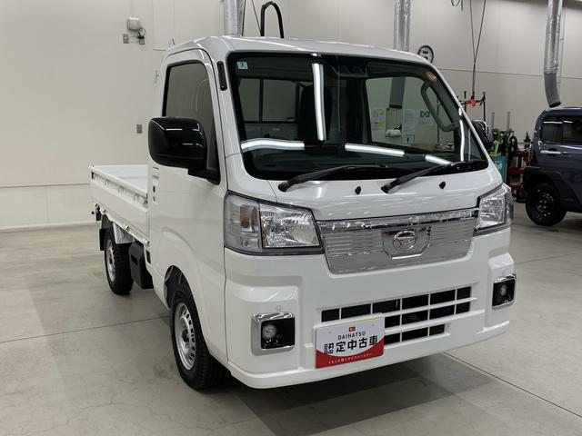 ハイゼットトラックEXT 4WDマニュアルエアコン・プッシュボタンスタート・アイドリングストップ・オートライト・オートマチックハイビーム・スマートアシスト(群馬県)の中古車