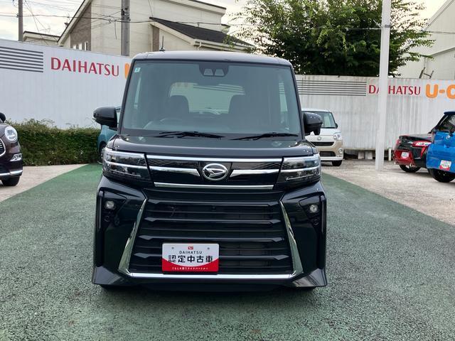 タントカスタムＲＳ　純正７インチプレミアムナビ・ＥＴＣ装備新車保証・まごころ保証１年間・走行距離無制限付・走行距離７９５２ｋｍ・ＬＥＤヘッドライト・フロントフォグランプ・両側電動スライドドア・キーフリーキー・電動パーキング・ホールド機能・オートエアコン（東京都）の中古車