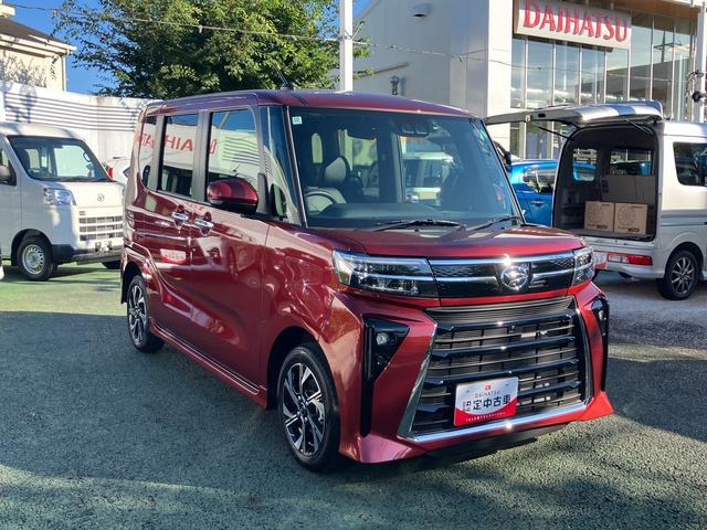 タントカスタムＸ保証　新車保証・まごころ保証　１年間・走行距離無制限付き（東京都）の中古車