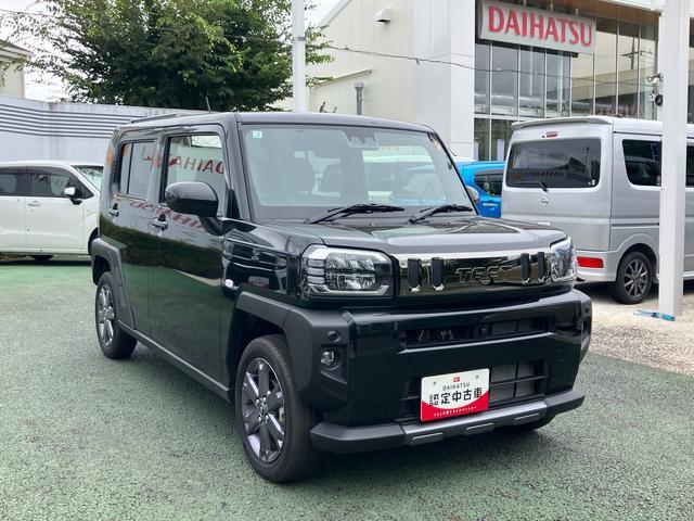 タフトＧターボクロムベンチャー　純正エントリーメモリーナビ装備まごころ保証１年間・走行距離無制限付・走行距離４０５３ｋｍ・ＬＥＤヘッドライト・フロントフォグランプ・電動パーキング・ホールド機能・シートヒーター・オートエアコン・キーフリーキー（東京都）の中古車