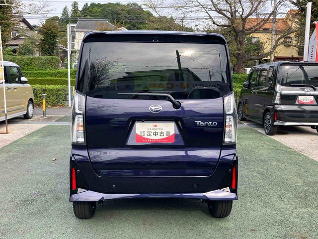 タントカスタムＲＳ保証　新車保証・まごころ保証　１年間・走行距離無制限付き（東京都）の中古車