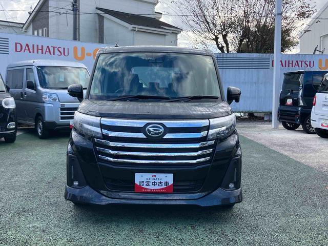 トールカスタムGターボ 純正9インチディスプレイオーディオ装備まごころ保証1年間・走行距離無制限・走行距離224km・LEDヘッドライト・フォグランプ・ターボ・ステアリングスイッチ・キーフリーキー・クルーズコントロール・両側電動スライドドア・電動パーキング(東京都)の中古車