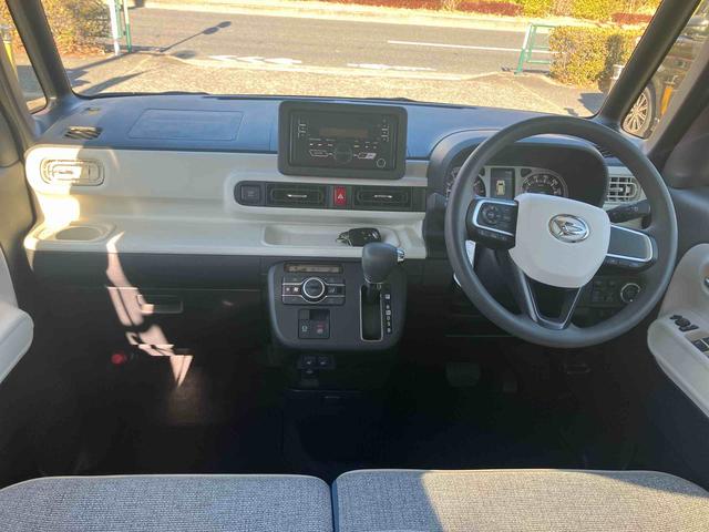 ムーヴキャンバスストライプスＧ　パノラマモニター対応まごころ保証　１年間・走行距離無制限付・ＬＥＤヘッドライト・フロントフォグランプ・両側電動スライドドア・電動パーキング・ホールド機能・オートエアコン・キーフリーキー（東京都）の中古車