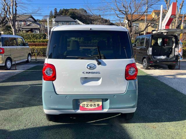 ムーヴキャンバスストライプスＧターボ保証　新車保証・まごころ保証　１年間・走行距離無制限付き（東京都）の中古車