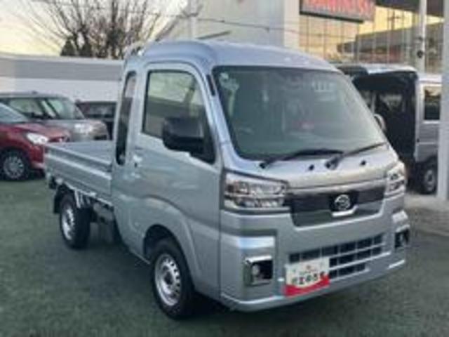 ハイゼットトラックジャンボエクストラ4WD 純正ナビ・ドラレコ・ETC装備保証新車保証・まごころ保証1年間・走行距離無制限付き・4WD・LEDヘッドライト・フォグランプ・キーフリーキー・マニュアルエアコン・パワーウィンドウ・電動格納ミラー(東京都)の中古車