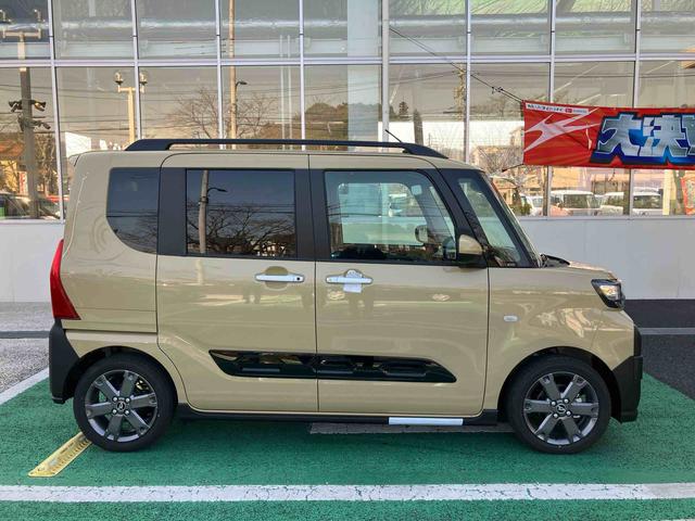 タントファンクロスターボリミテッド　届け出済み未使用車保証　新車保証・まごころ保証　１年間・走行距離無制限付き（東京都）の中古車