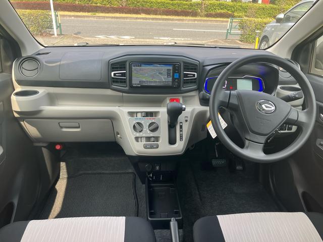 ミライースＸ　ＳＡIII　７インチナビ・バックカメラ・ドラレコ装備保証　新車保証・まごころ保証　１年間・走行距離無制限付き（東京都）の中古車