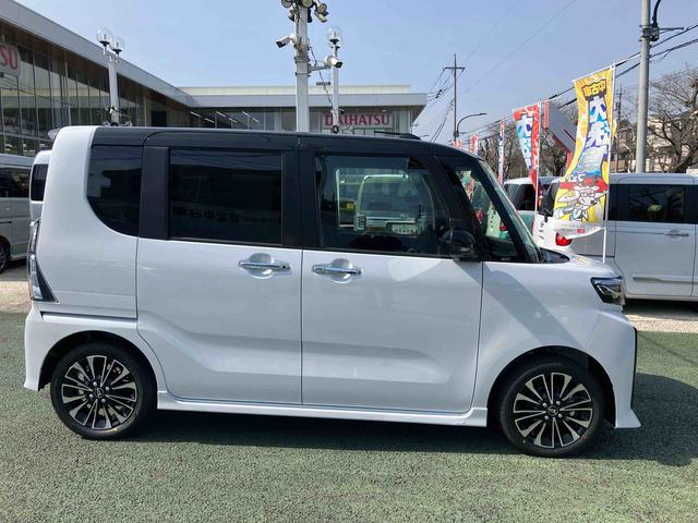 タントカスタムＲＳリミテッド　届け出済み未使用車保証　新車保証・まごころ保証　１年間・走行距離無制限付き（東京都）の中古車