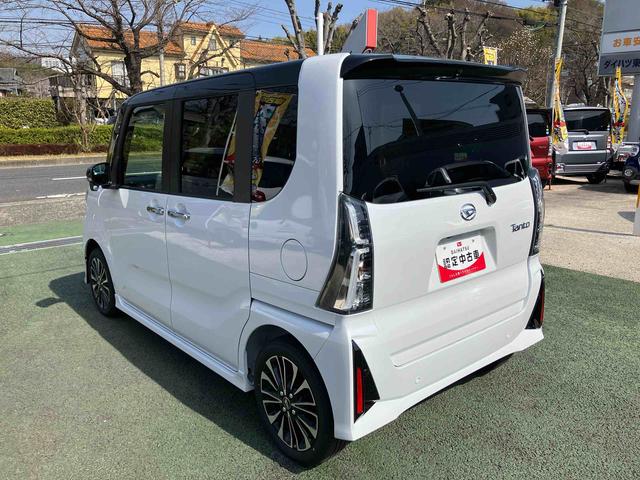 タントカスタムＲＳリミテッド　届け出済み未使用車保証　新車保証・まごころ保証　１年間・走行距離無制限付き（東京都）の中古車