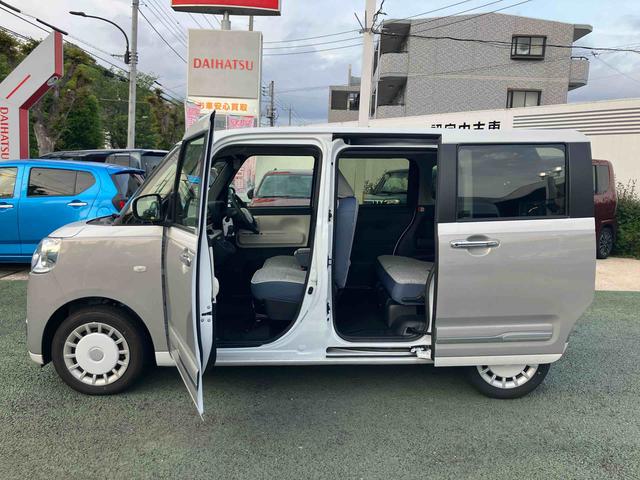 ムーヴキャンバスストライプスＧターボ　７インチ純正ナビゲーション搭載！！保証　新車保証・まごころ保証　１年間・走行距離無制限付き（東京都）の中古車