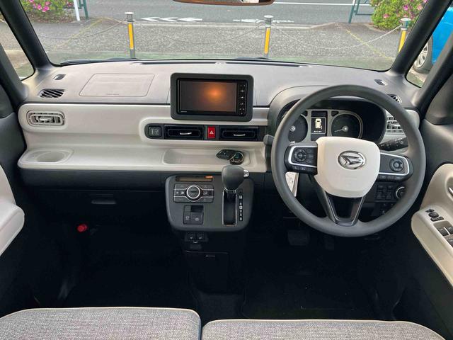 ムーヴキャンバスストライプスＧターボ　７インチ純正ナビゲーション搭載！！保証　新車保証・まごころ保証　１年間・走行距離無制限付き（東京都）の中古車