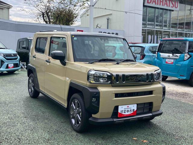 タフトGターボ ダーククロムベンチャー保証 新車保証・まごころ保証 1年間・走行距離無制限付き・オーディオレス車・パノラマカメラ装備・LEDヘッドライト装備・LEDフォグ装備(東京都)の中古車