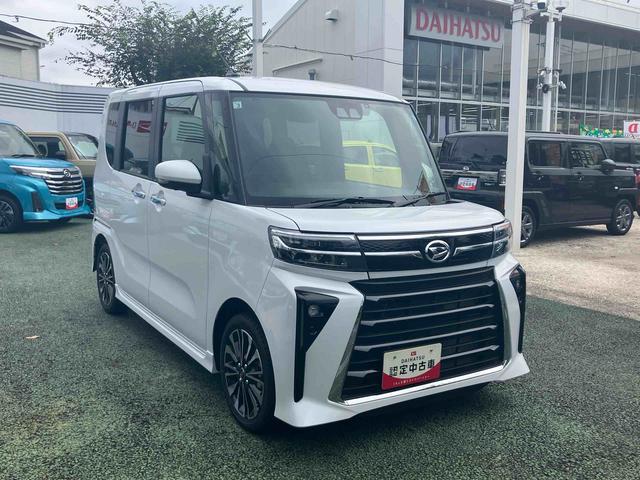 タントカスタムRSリミテッド保証 新車保証・まごころ保証 1年間・走行距離無制限付き・7インチナビ・パノラマカメラ・ドラレコ・ETC装備・LEDヘッドライト装備(東京都)の中古車