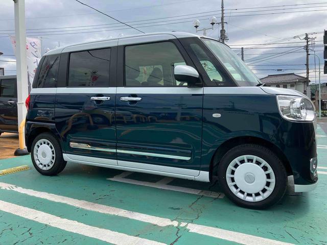 ムーヴキャンバスストライプスＧターボスマキー　禁煙　ＴＶナビ　記録簿　ターボ車　ワンオーナー　キーフリー　ＥＴＣ　エアバック　ＡＢＳ（東京都）の中古車