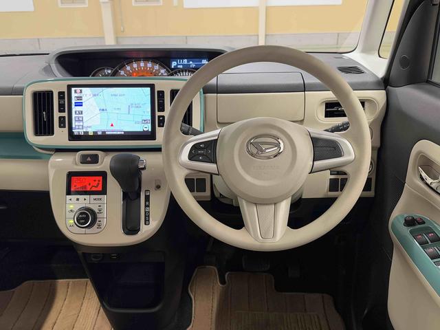 ムーヴキャンバスＧメイクアップリミテッド　ＳＡIII　純正８インチナビ前後ナビ連動ドライブレコーダー　パノラマモニター　ＬＥＤヘッドライト　ＬＥＤフォグランプ　左右パワースライドドア　キーフリーキー２個　１４インチホイルキャップ（東京都）の中古車