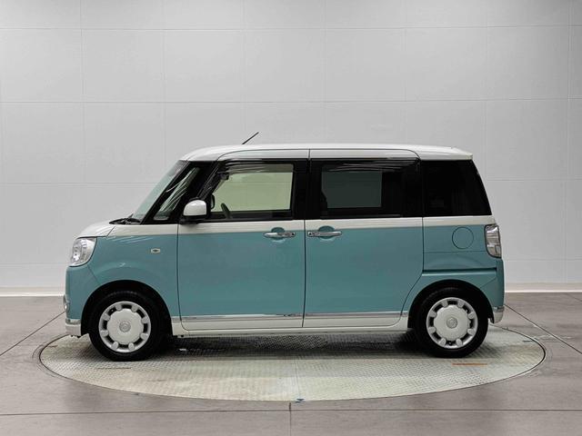 ムーヴキャンバスＧメイクアップリミテッド　ＳＡIII　純正８インチナビ前後ナビ連動ドライブレコーダー　パノラマモニター　ＬＥＤヘッドライト　ＬＥＤフォグランプ　左右パワースライドドア　キーフリーキー２個　１４インチホイルキャップ（東京都）の中古車