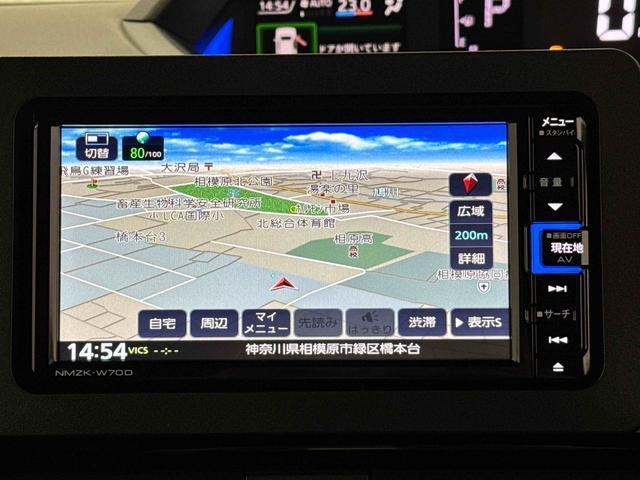 タントカスタムＸセレクション　純正７インチナビ　ＴＶキット保証　まごころ保証　１年間・走行距離無制限付き　前後ナビ連動ドライブレコーダー（東京都）の中古車