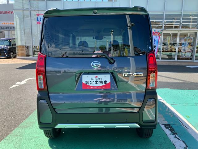 タントファンクロスターボ保証　新車保証・まごころ保証　１年間・走行距離無制限付き（東京都）の中古車