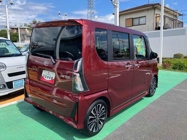 タントカスタムＲＳ保証　新車保証・まごころ保証　１年間・走行距離無制限付き（東京都）の中古車