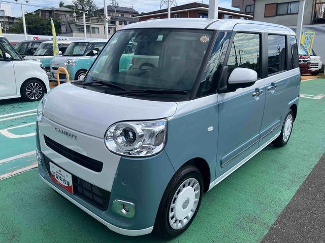 ムーヴキャンバスストライプスＧターボ保証　新車保証・まごころ保証　１年間・走行距離無制限付き（東京都）の中古車
