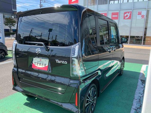 タントカスタムＲＳ保証　新車保証・まごころ保証　１年間・走行距離無制限付き（東京都）の中古車