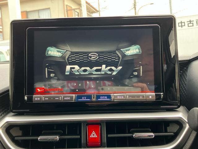 ロッキープレミアムＧ　ＨＥＶ　純正ナビ　ＥＴＣ　ドライブレコーダー保証　新車保証・まごころ保証　１年間・走行距離無制限付き　純正ナビ　ＥＴＣ車載器　ドライブレコーダー　アダプティブクルーズコントロール　ＬＥＤヘッドランプ　前席シートヒーター　キーフリーシステム（東京都）の中古車