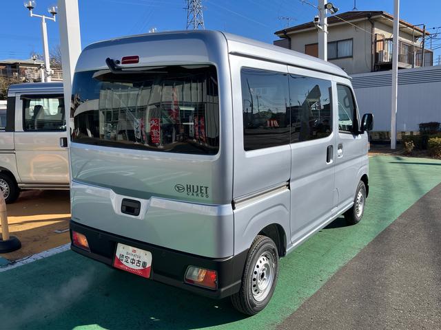 ハイゼットカーゴＤＸ　登録済み未使用車保証　新車保証・まごころ保証　１年間・走行距離無制限付き（東京都）の中古車