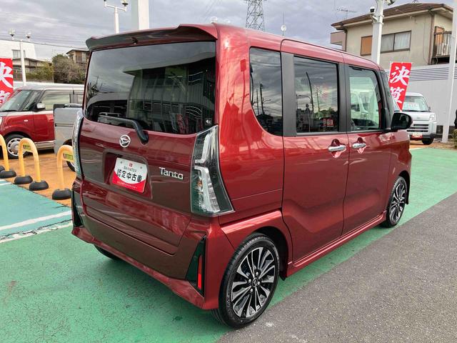 タントカスタムＲＳ保証　新車保証・まごころ保証　１年間・走行距離無制限付き（東京都）の中古車