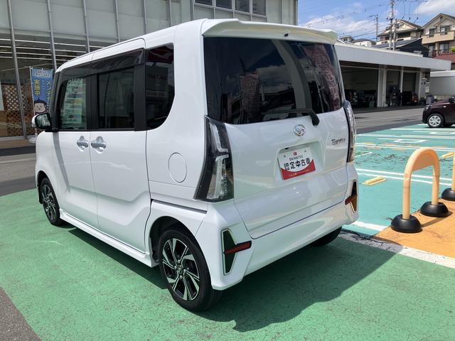 タントカスタムＸ保証　新車保証・まごころ保証　１年間・走行距離無制限付き（東京都）の中古車