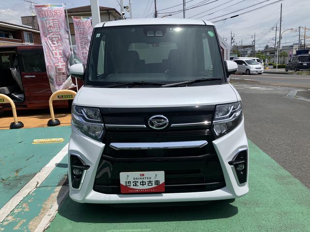 タントカスタムＸ保証　新車保証・まごころ保証　１年間・走行距離無制限付き（東京都）の中古車