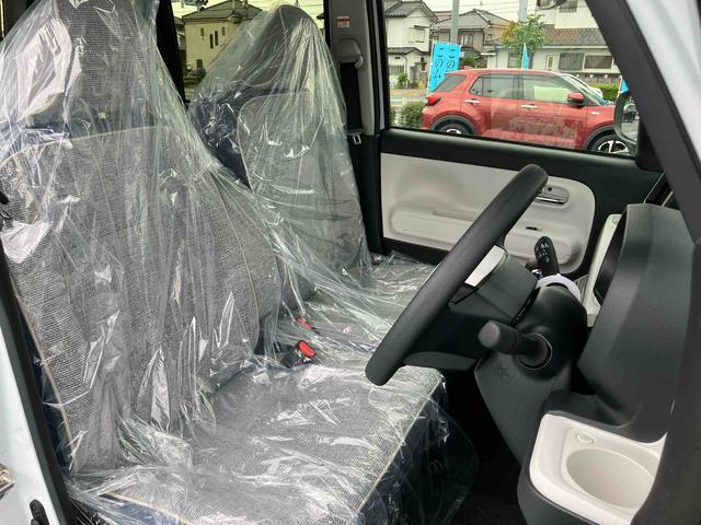 ムーヴキャンバスストライプスGターボ 届け出済み未使用車保証 新車保証・まごころ保証 1年間・走行距離無制限付き・両ドア電動スライドドア・LEDヘッドライト装備・シートヒーター装備(東京都)の中古車