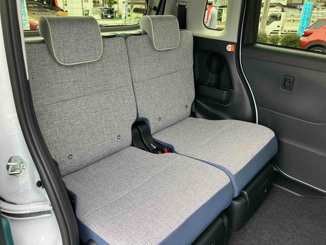 ムーヴキャンバスストライプスGターボ 届け出済み未使用車保証 新車保証・まごころ保証 1年間・走行距離無制限付き・両ドア電動スライドドア・LEDヘッドライト装備・シートヒーター装備(東京都)の中古車
