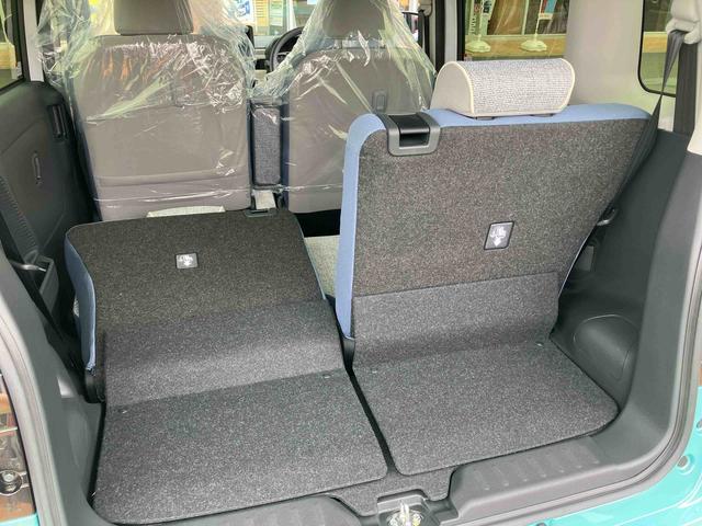 ムーヴキャンバスストライプスGターボ 届け出済み未使用車保証 新車保証・まごころ保証 1年間・走行距離無制限付き・両ドア電動スライドドア・LEDヘッドライト装備・シートヒーター装備(東京都)の中古車