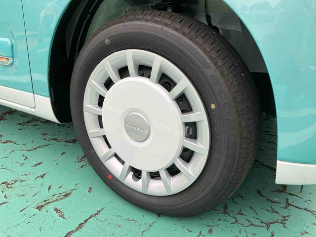 ムーヴキャンバスストライプスGターボ 届け出済み未使用車保証 新車保証・まごころ保証 1年間・走行距離無制限付き・両ドア電動スライドドア・LEDヘッドライト装備・シートヒーター装備(東京都)の中古車