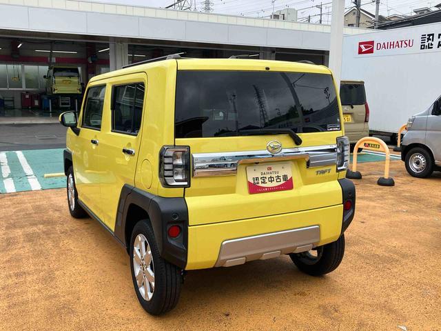 タフトGターボ クロムベンチャー保証 新車保証・まごころ保証 1年間・走行距離無制限付き・7インチナビ・パノラマカメラ・ドラレコ・ETC装備・LEDヘッドライト装備(東京都)の中古車