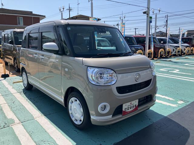 ムーヴキャンバスＧホワイトアクセントＶＳ　ＳＡIII保証　新車保証・まごころ保証　１年間・走行距離無制限付き・８インチナビ・パノラマカメラ・ドラレコ・ＥＴＣ装備・ＬＥＤヘッドライト装備（東京都）の中古車