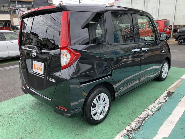 トールＸ　９インチディスプレイオーディオ装備保証　新車保証・まごころ保証　１年間・走行距離無制限付き・９インチディスプレイオーディオ装備・バックカメラ装備・スマートアシスト装備（東京都）の中古車