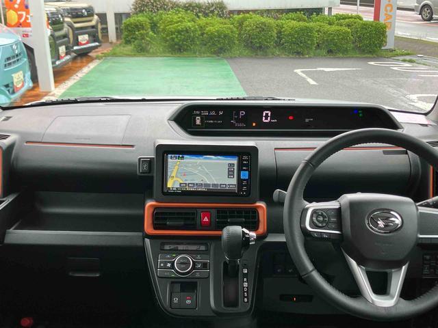 タントファンクロスターボ　純正ナビ　ＥＴＣ　ドライブレコーダー保証　新車保証・まごころ保証　１年間・走行距離無制限付き・７インチナビ・バックカメラ・ドラレコ・ＥＴＣ装備・ＬＥＤヘッドライト装備（東京都）の中古車