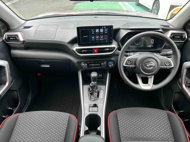 ロッキーX HEV 9インチディスプレイオーディオ装備保証 新車保証・まごころ保証 1年間・走行距離無制限付き・9インチディスプレイオーディオ装備・LEDヘッドライト装備・シートヒーター装備(東京都)の中古車