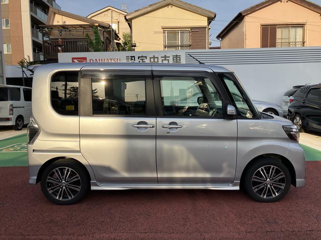 タントカスタムＲＳ　トップエディションＳＡII　ナビ　ＥＴＣ保証１年間・距離無制限付き　バックカメラ　Ｂｌｕｅｔｏｏｔｈオーディオ　フルセグ　ＤＶＤ再生　ＣＤ　オートエアコン　オートライト　ＬＥＤヘッドライト　前方ドラレコ　両側電動スライドドア　キーフリー（東京都）の中古車