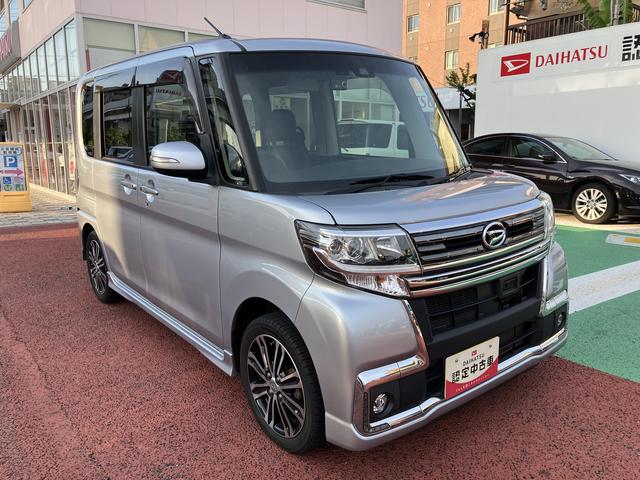 タントカスタムＲＳ　トップエディションＳＡII　ナビ　ＥＴＣ保証１年間・距離無制限付き　バックカメラ　Ｂｌｕｅｔｏｏｔｈオーディオ　フルセグ　ＤＶＤ再生　ＣＤ　オートエアコン　オートライト　ＬＥＤヘッドライト　前方ドラレコ　両側電動スライドドア　キーフリー（東京都）の中古車
