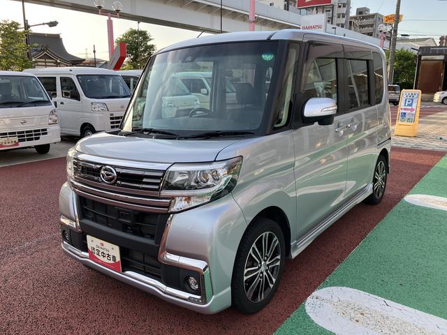 タントカスタムＲＳ　トップエディションＳＡII　ナビ　ＥＴＣ保証１年間・距離無制限付き　バックカメラ　Ｂｌｕｅｔｏｏｔｈオーディオ　フルセグ　ＤＶＤ再生　ＣＤ　オートエアコン　オートライト　ＬＥＤヘッドライト　前方ドラレコ　両側電動スライドドア　キーフリー（東京都）の中古車
