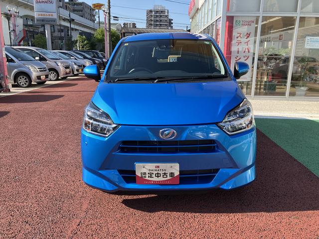 ミライースＸ　リミテッドＳＡIII　電動格納ミラー　キーレスエントリー保証１年間・距離無制限付き　アイドリングストップ　デジタルスピードメーター　タイヤパンク修理キット（東京都）の中古車