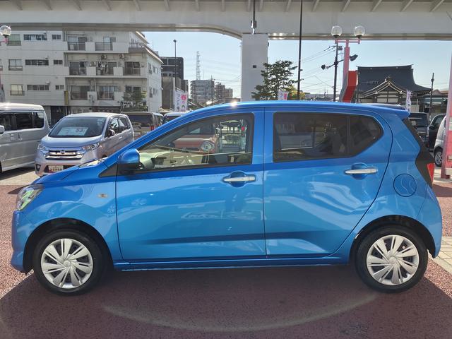 ミライースＸ　リミテッドＳＡIII　電動格納ミラー　キーレスエントリー保証１年間・距離無制限付き　アイドリングストップ　デジタルスピードメーター　タイヤパンク修理キット（東京都）の中古車