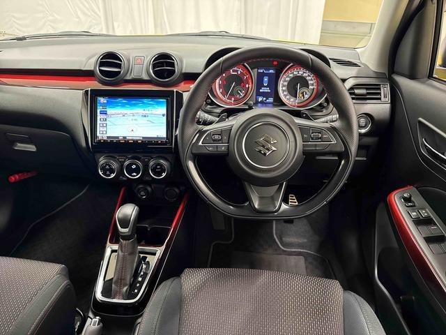 スイフトスポーツベースグレード　ナビ　Ｂｌｕｅｔｏｏｔｈオーディオ　ＥＴＣ保証１年間・距離無制限付き　運転席シートヒーター　運転席シートリフト機能　オートエアコン　ステアリングスイッチ　パドルシフト　電動格納ミラー　パワーウィンドウ　スマートキー　フロントフォグランプ（東京都）の中古車